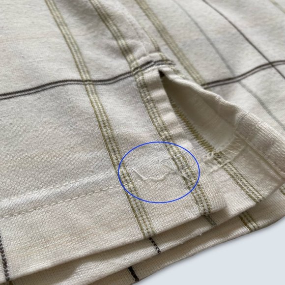 Van Heusen Short Sleeve Beige Button Up - Picture 7 of 7